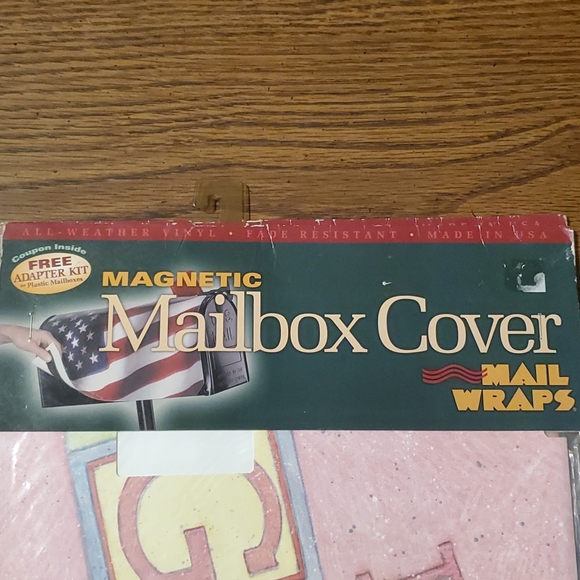 MAILWRAPS-NEW Magnetic Mailbox Cover Pink Vinyl "It's a GIRL"--NEW - Picture 2 of 6